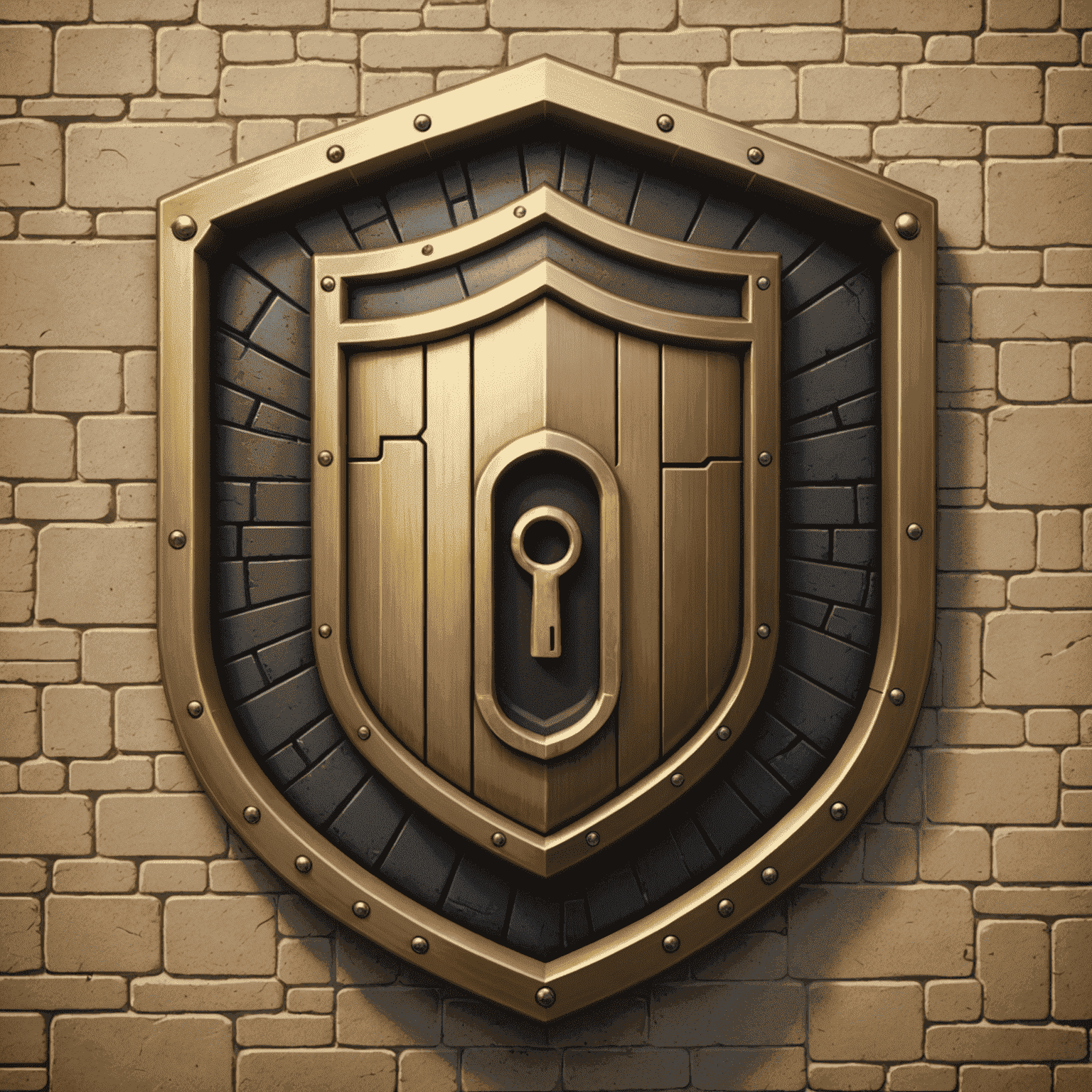 KeePass logo - A key icon with a shield, symbolizing secure password management